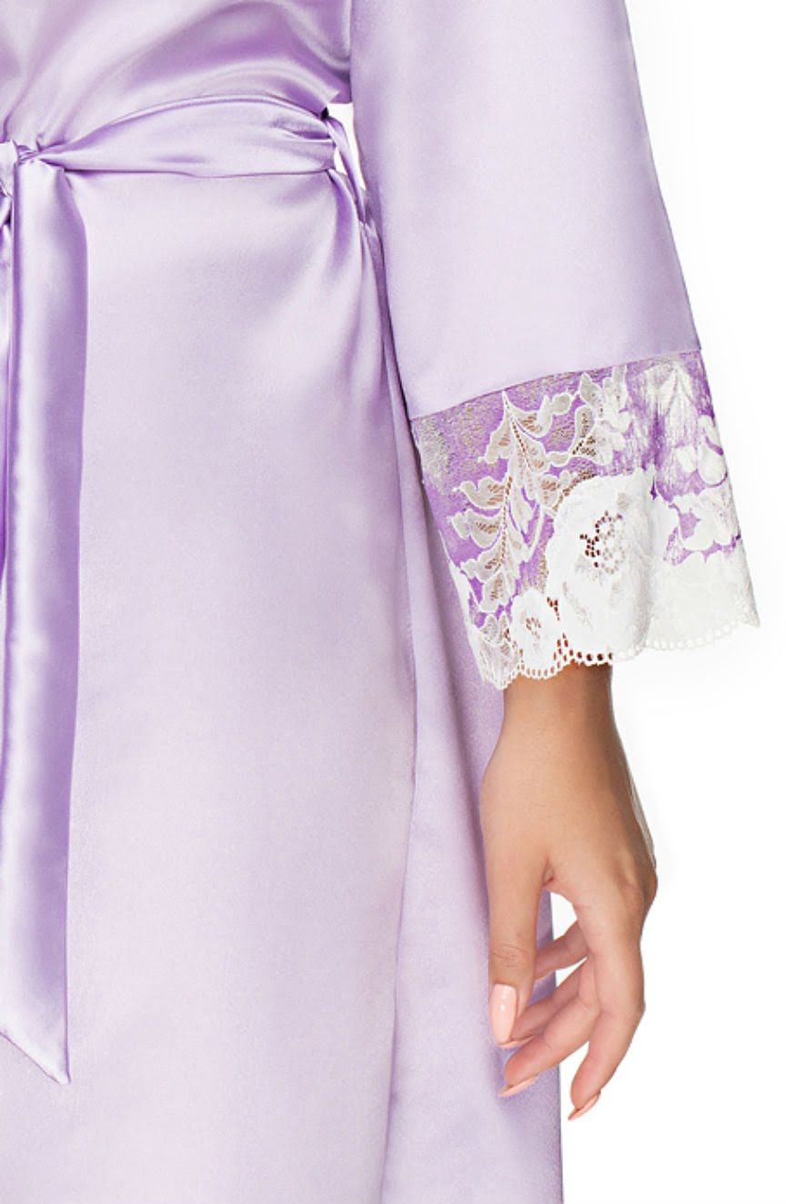 Irall Andromeda Dressing Gown Lavender 3 irall andromeda dressing gown lavender - image 3