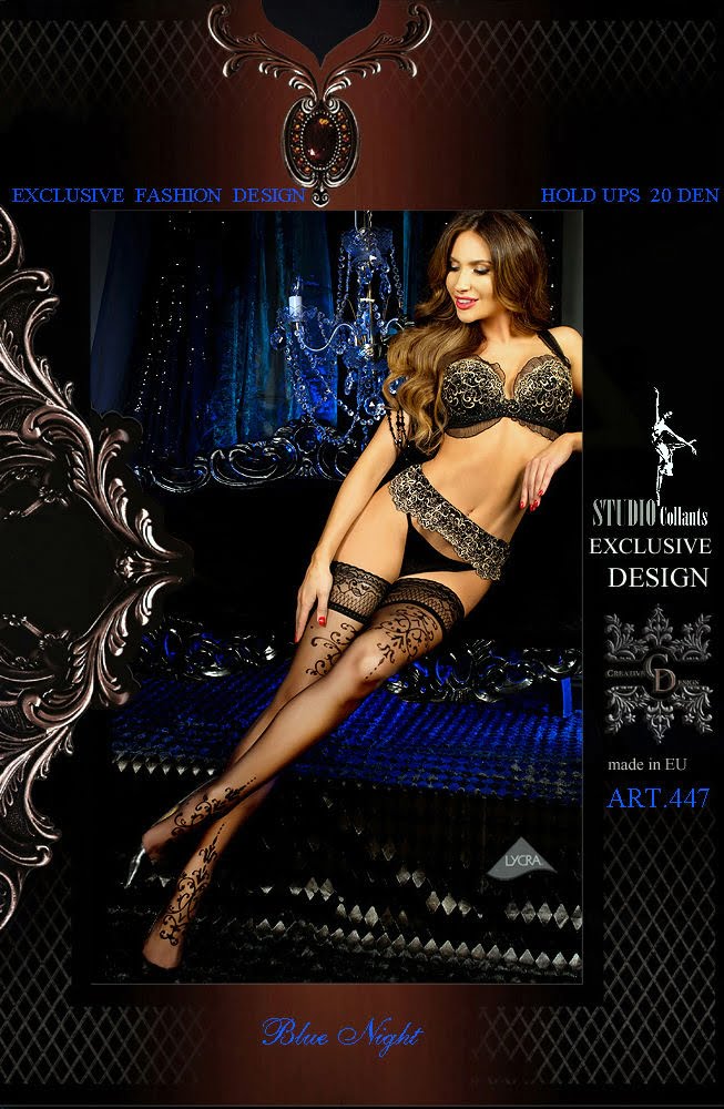 Ballerina 447 Hold Ups Black 4 ballerina 447 hold ups black - image 4