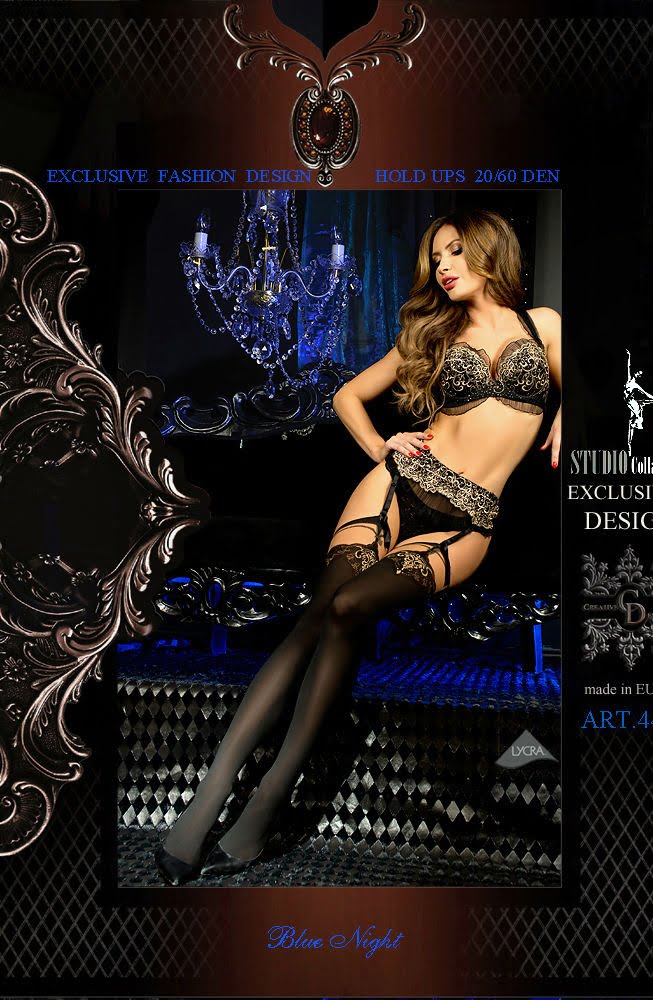 Ballerina 448 Hold Ups Black/Skin 4 ballerina 448 hold ups black/skin - image 4