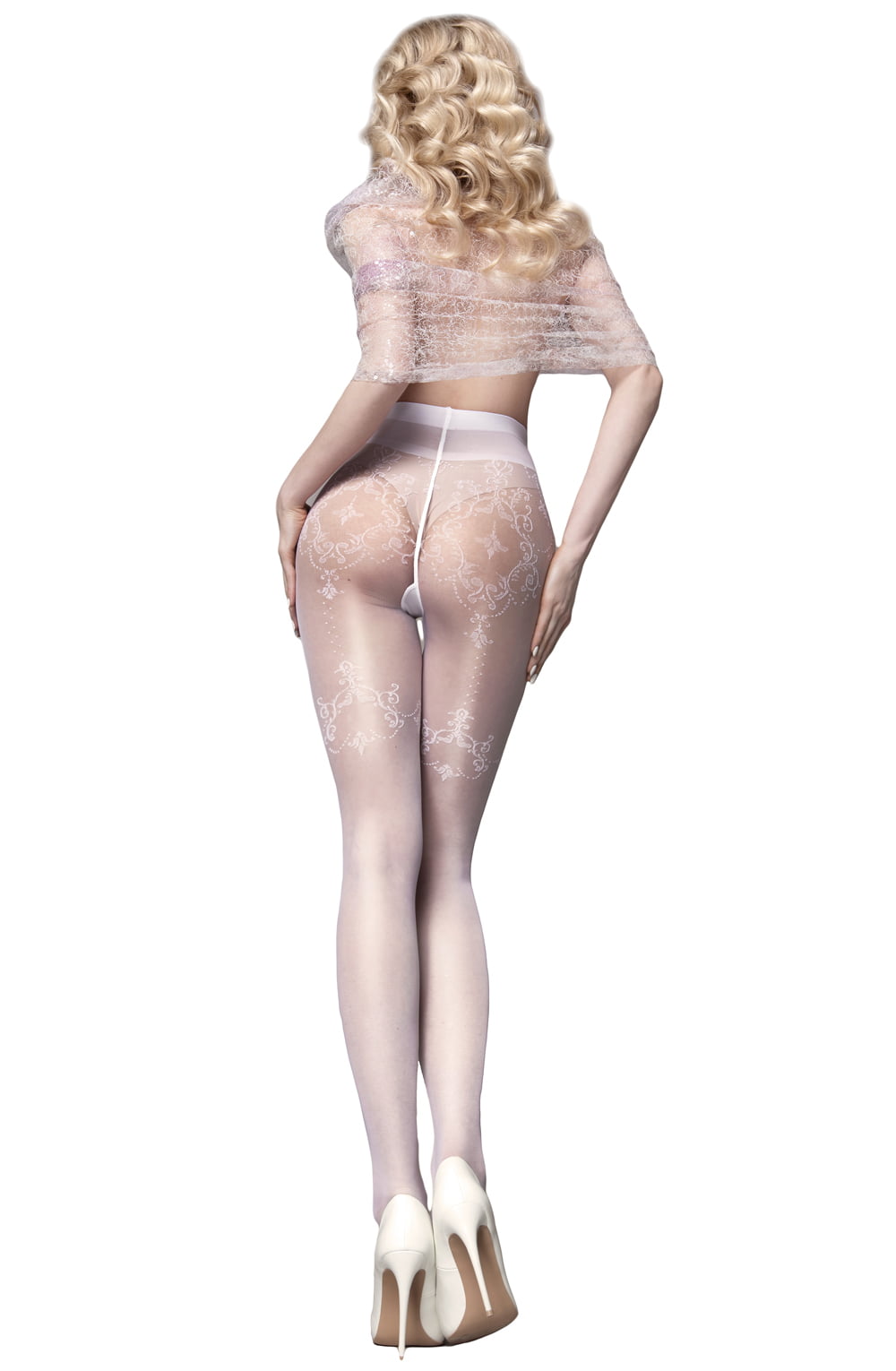 Ballerina 581 White Tights 7 ballerina 581 white tights - image 7