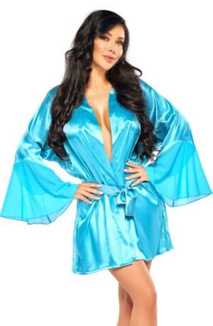 Beauty Night Marlene Peignoir Turquoise