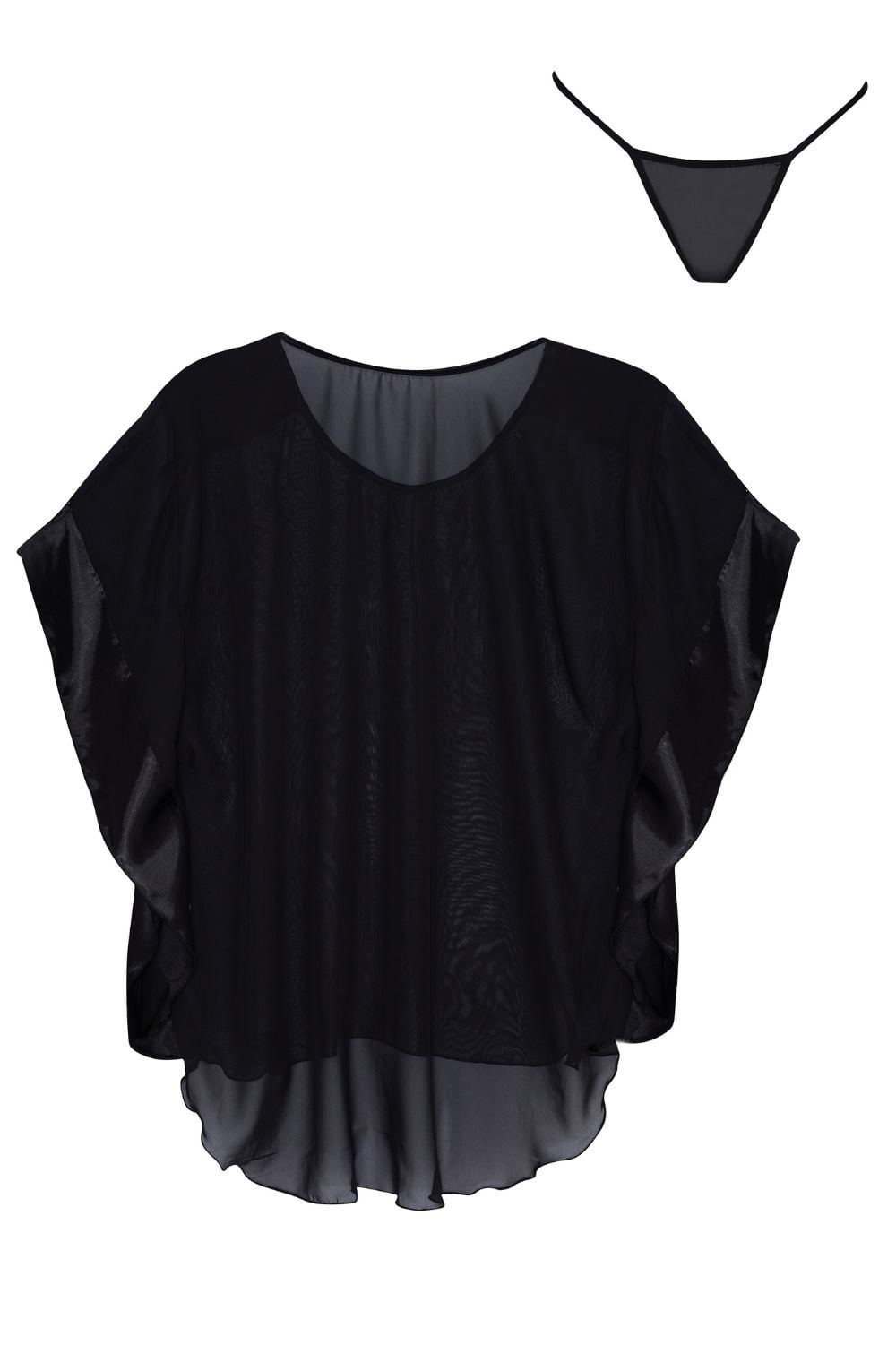 Beauty Night Marlene Peignoir Turquoise 10 beauty night marlene peignoir turquoise - image 10