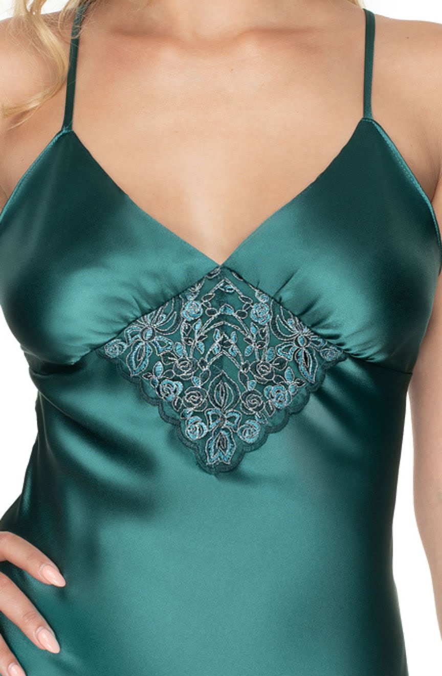 Irall Emerald Iii Nightdress Dark Green 3 irall emerald iii nightdress dark green - image 3