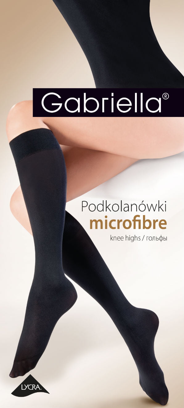 gabriella microfibre 501 knee highs grafit - image 2