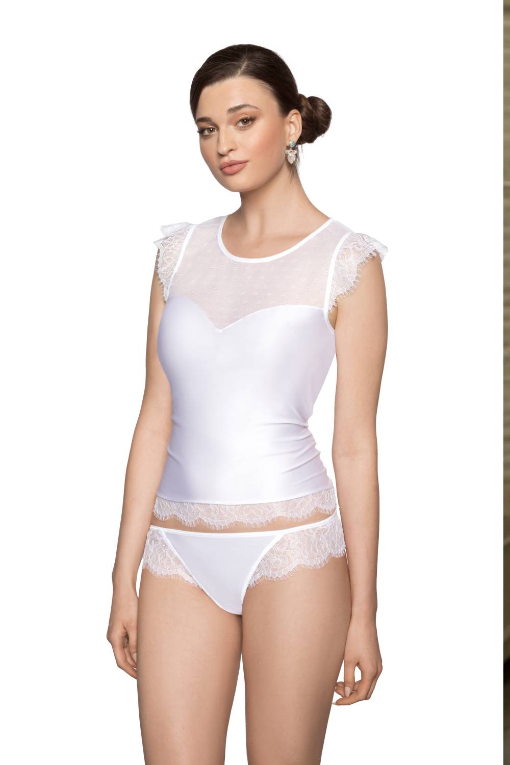 Roza Erii White Thong 4 roza erii white thong - image 4