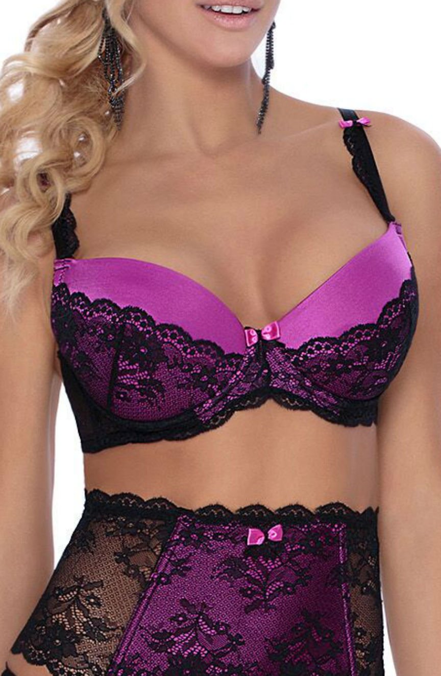 Roza Fifi Push Up Bra Black 2 roza fifi push up bra black - image 2