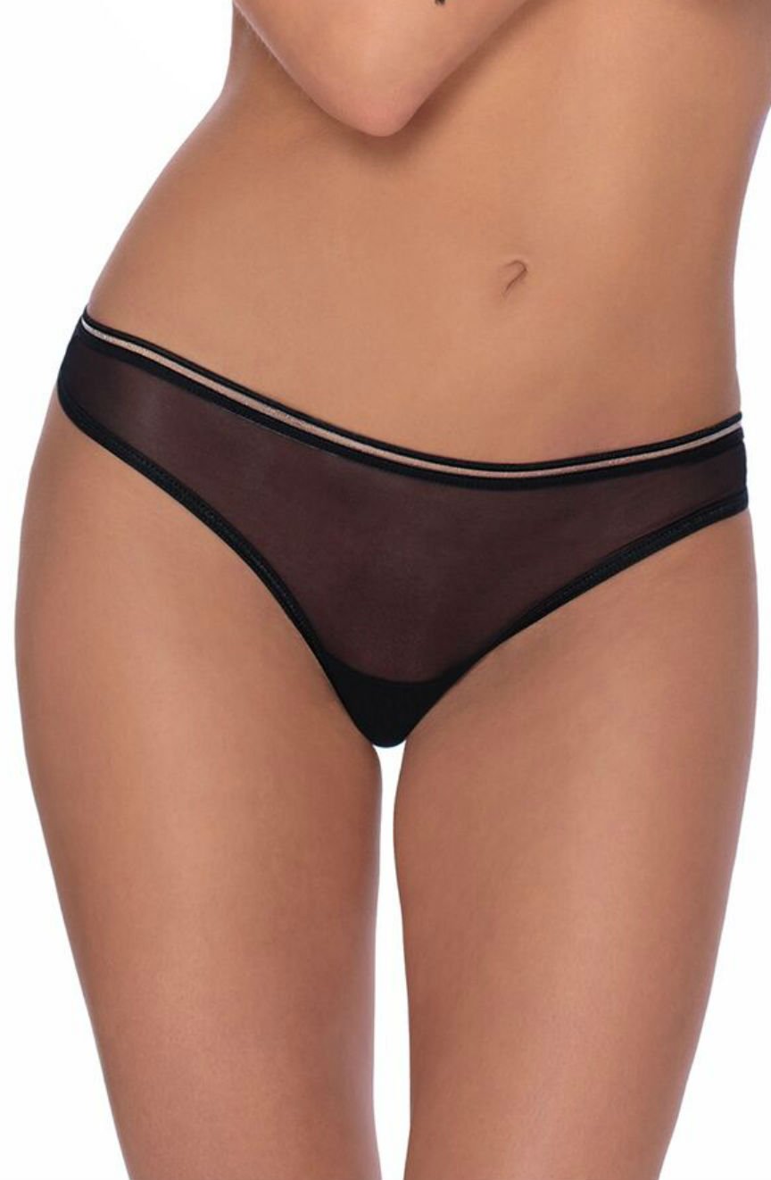 Roza Lica Thong Black 1 roza lica thong black
