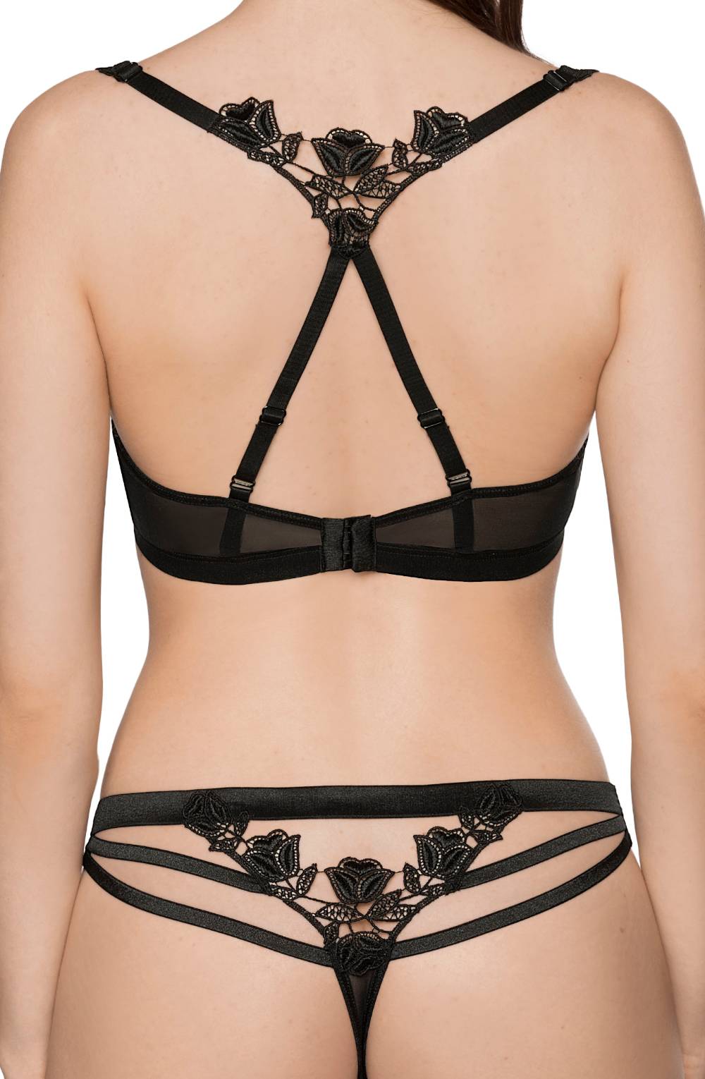 Roza Lisbet Black Thong 3 roza lisbet black thong - image 3