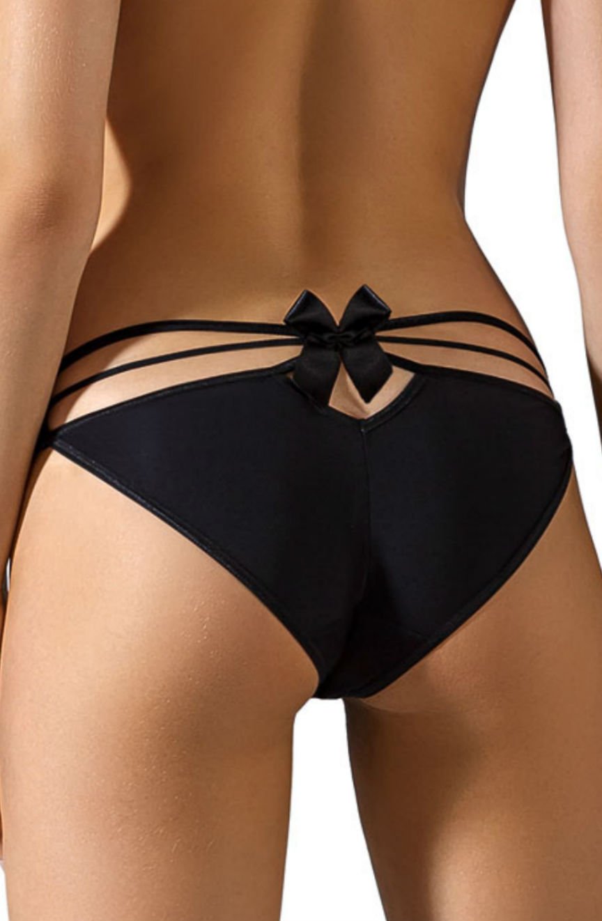Roza Mimi Brief Black 2 roza mimi brief black - image 2