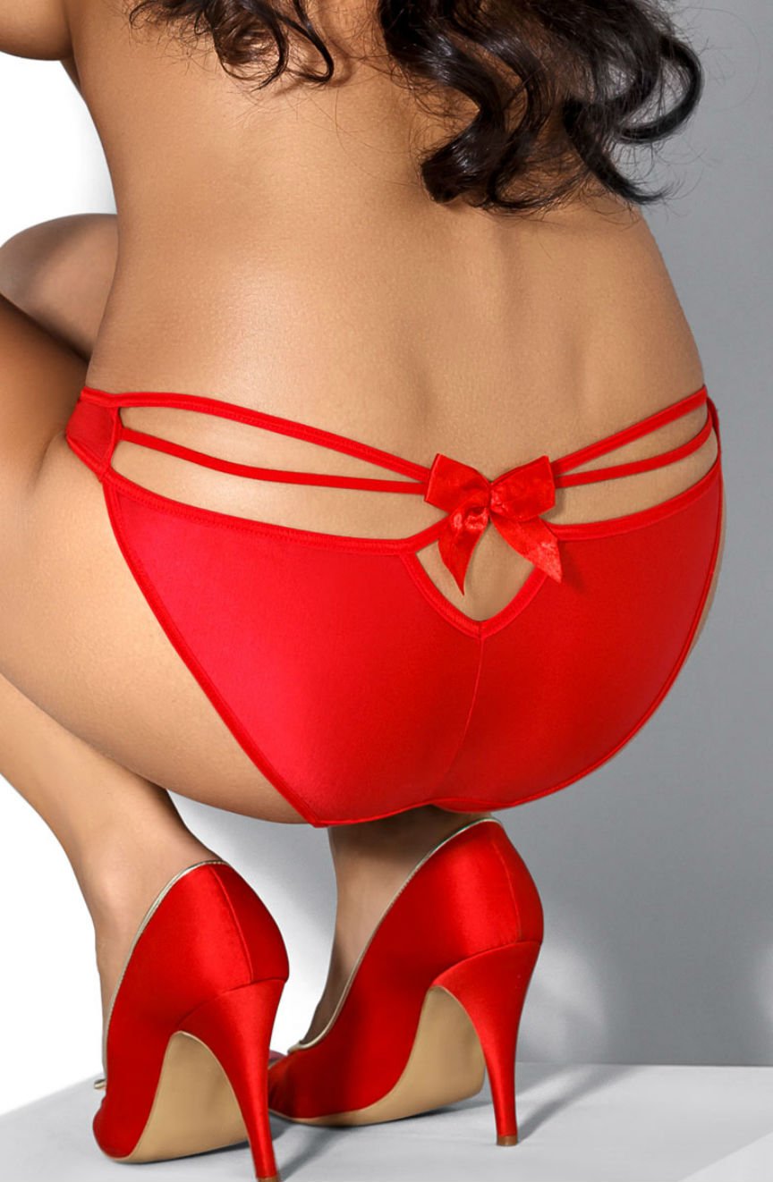 Roza Mimi Brief Red 3 roza mimi brief red - image 3