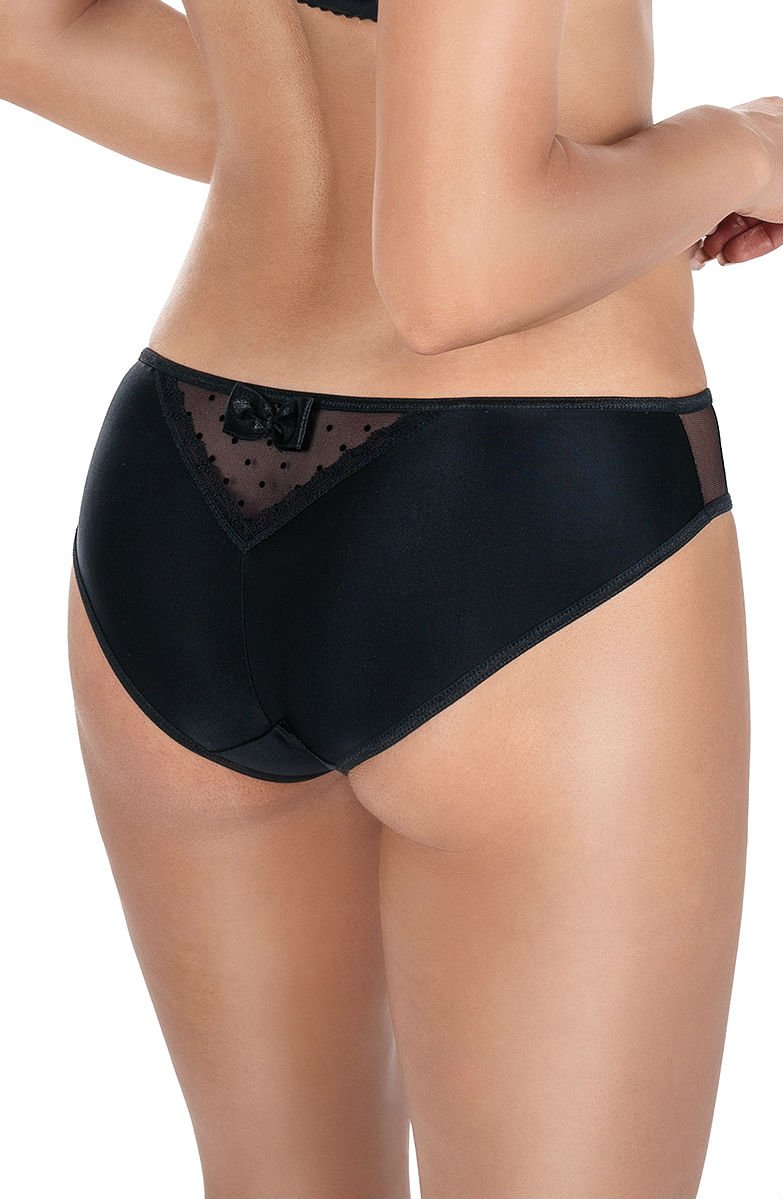 Roza Nefer Brief Black-Salmon 3 roza nefer brief black-salmon - image 3