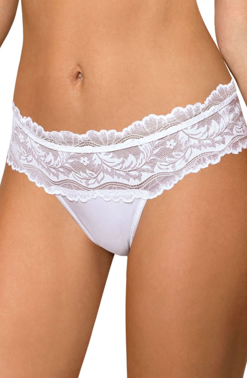 Roza Sefia Thong White 1 roza sefia thong white