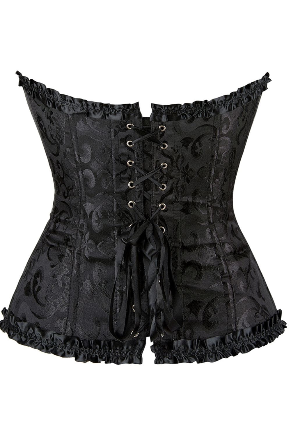 Yesx Yx896 Vintage Corset Style Black 4 yesx yx896 vintage corset style black - image 4
