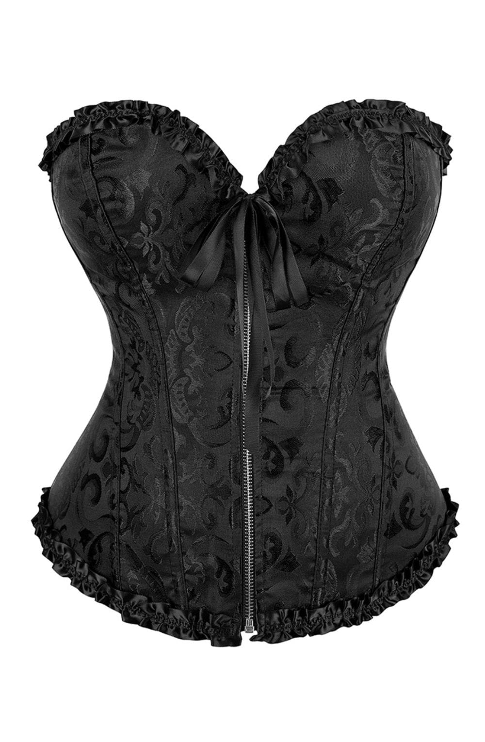 Yesx Yx896 Vintage Corset Style Black 2 yesx yx896 vintage corset style black - image 2