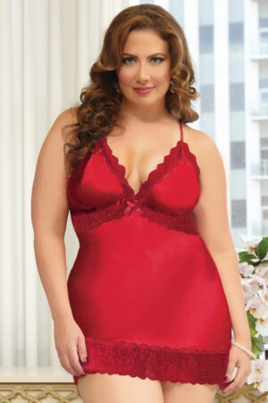 STM9722X Red Enchanting Chemise